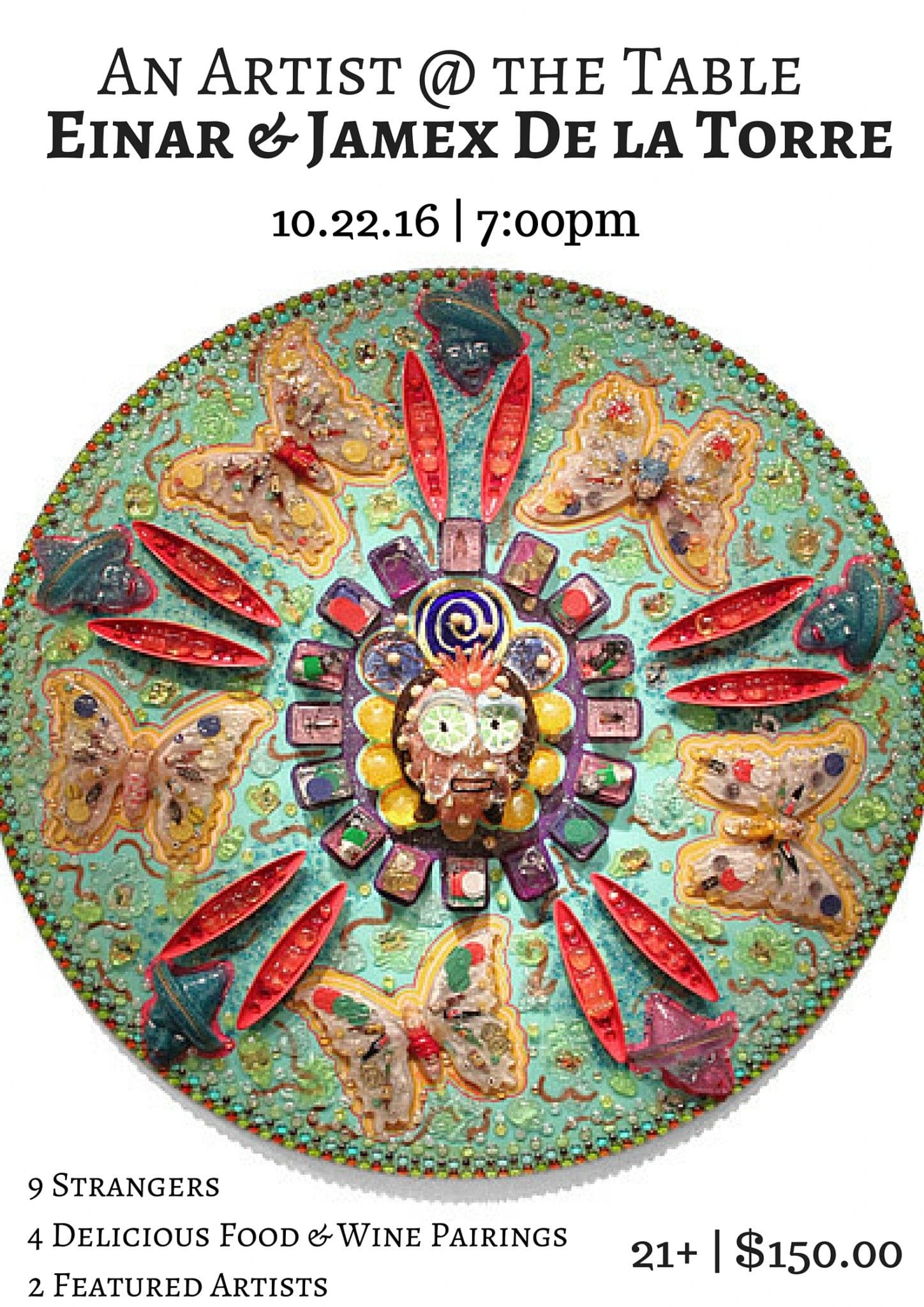 2016 An Artist @ the Table with the DE LA TORRE BROTHERS