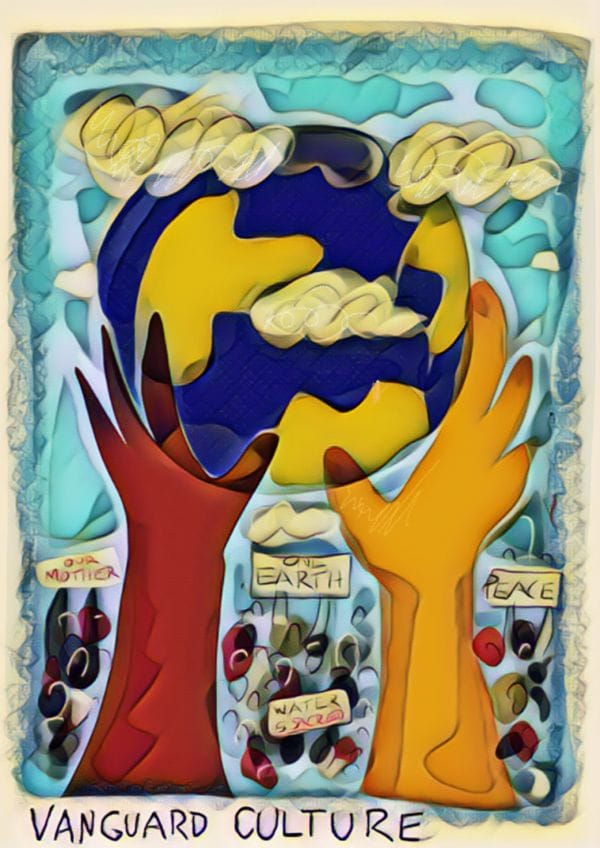 HISTORY OF JOY: OUR EARTH - original art prints by Herbert Siguenza