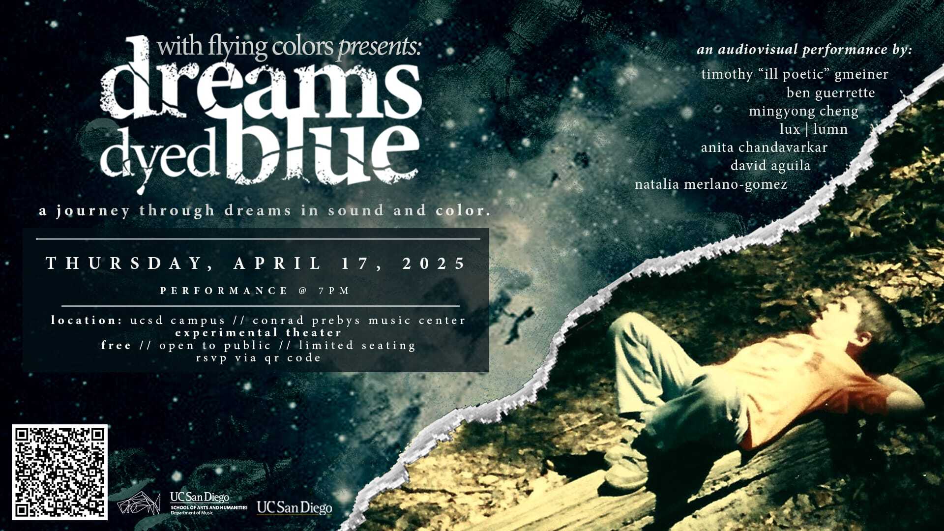 Dreams Dyed Blue: Journey Through Sound & Color