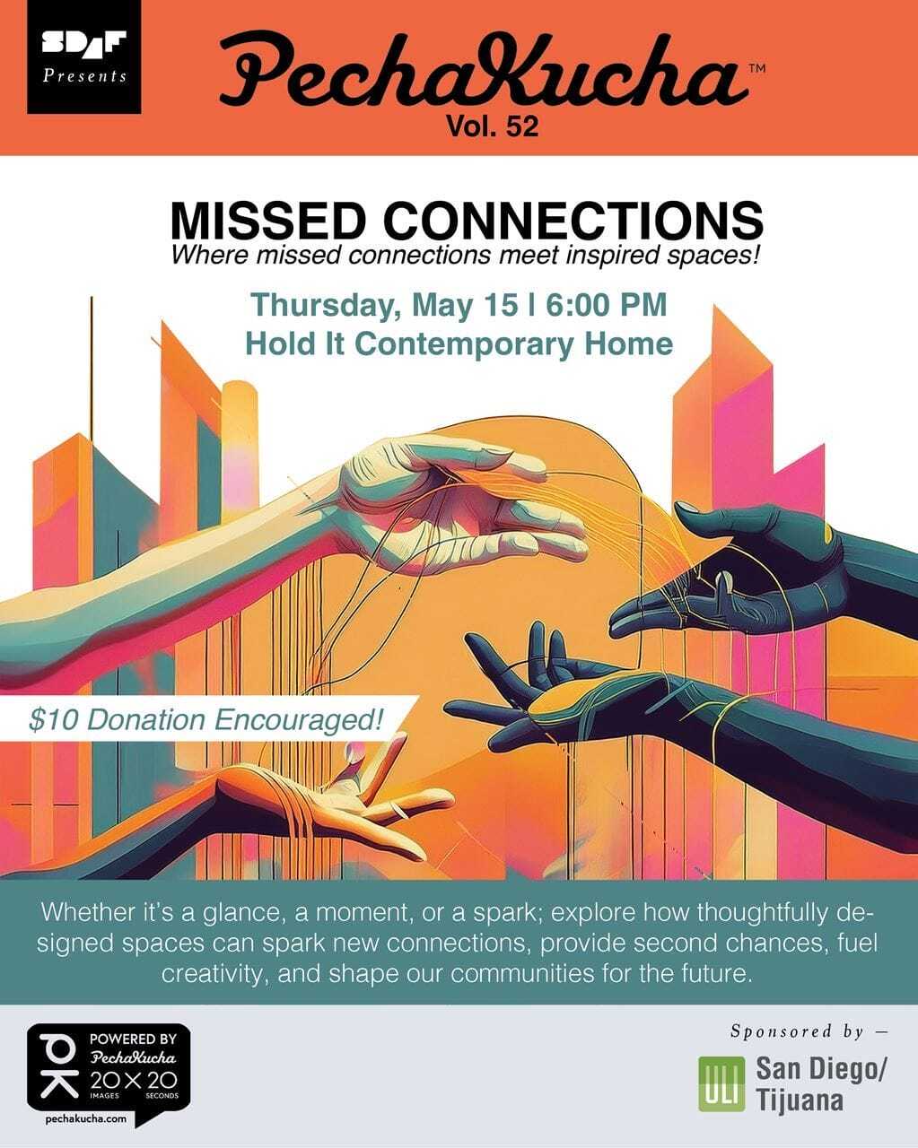 PechaKucha Night Volume 52: Missed Connections