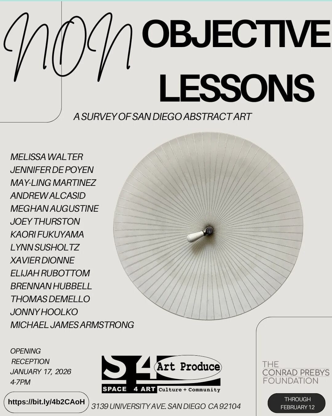 Art Exhibit: Non-Objective Lessons